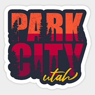 Park City Utah Sticker